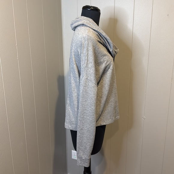 Tek Gear Women’s Small On the Go Long Sleeve Sweater Ruched Cowl Drawstring - Picture 4 of 6